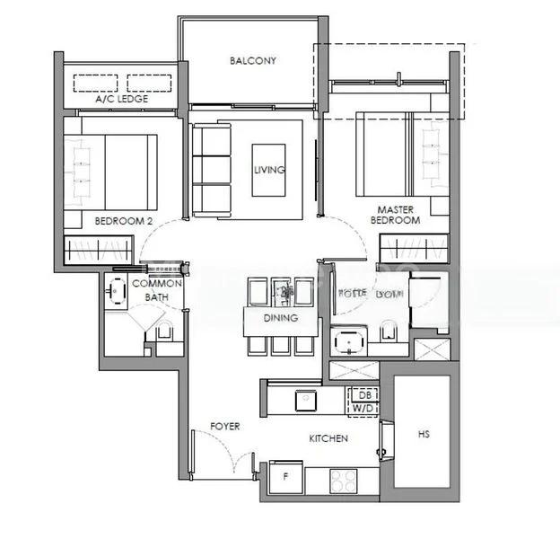 2 Bed Condo for Sale in  Palisades - Image 7